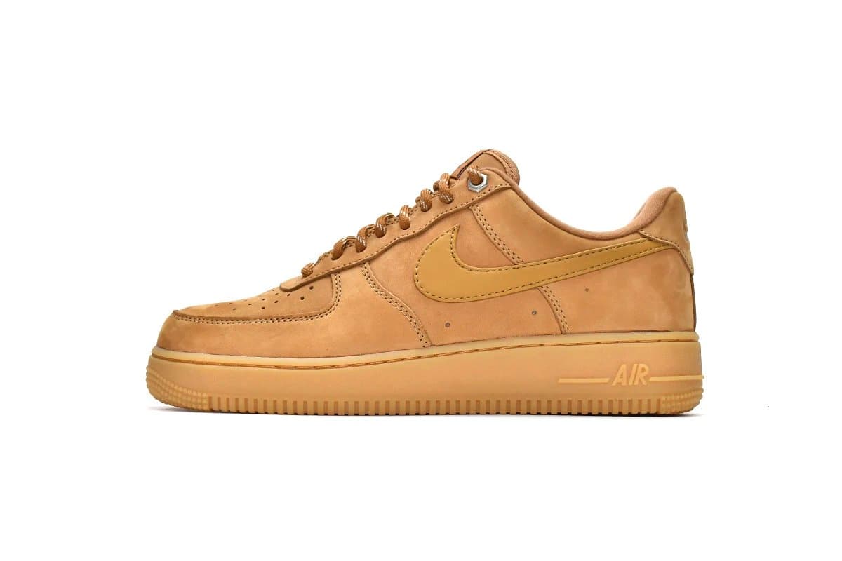 Nike Air Force 1 Low Triple Red — wheat color