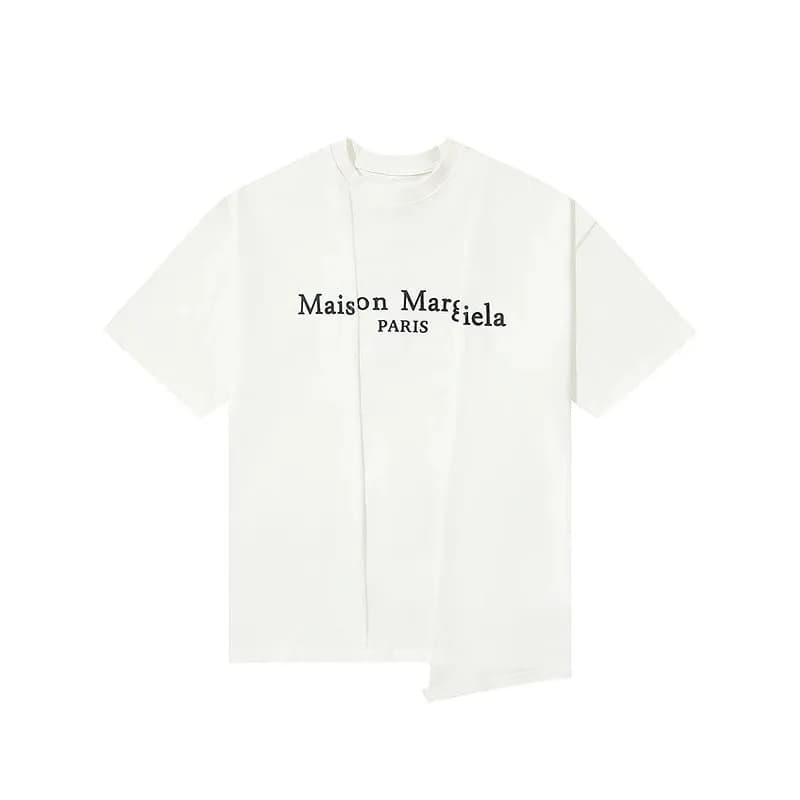 Maison Margiela Logo T-Shirt Split Seam
