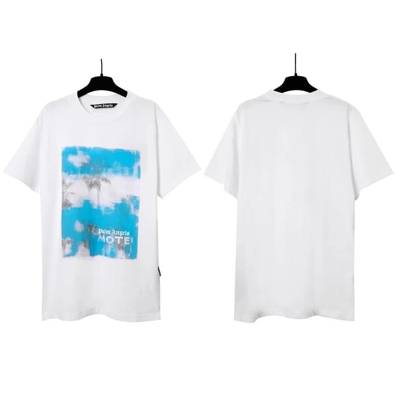 Palm Angels Palm Tree Tee Gradient Palm Print — 10