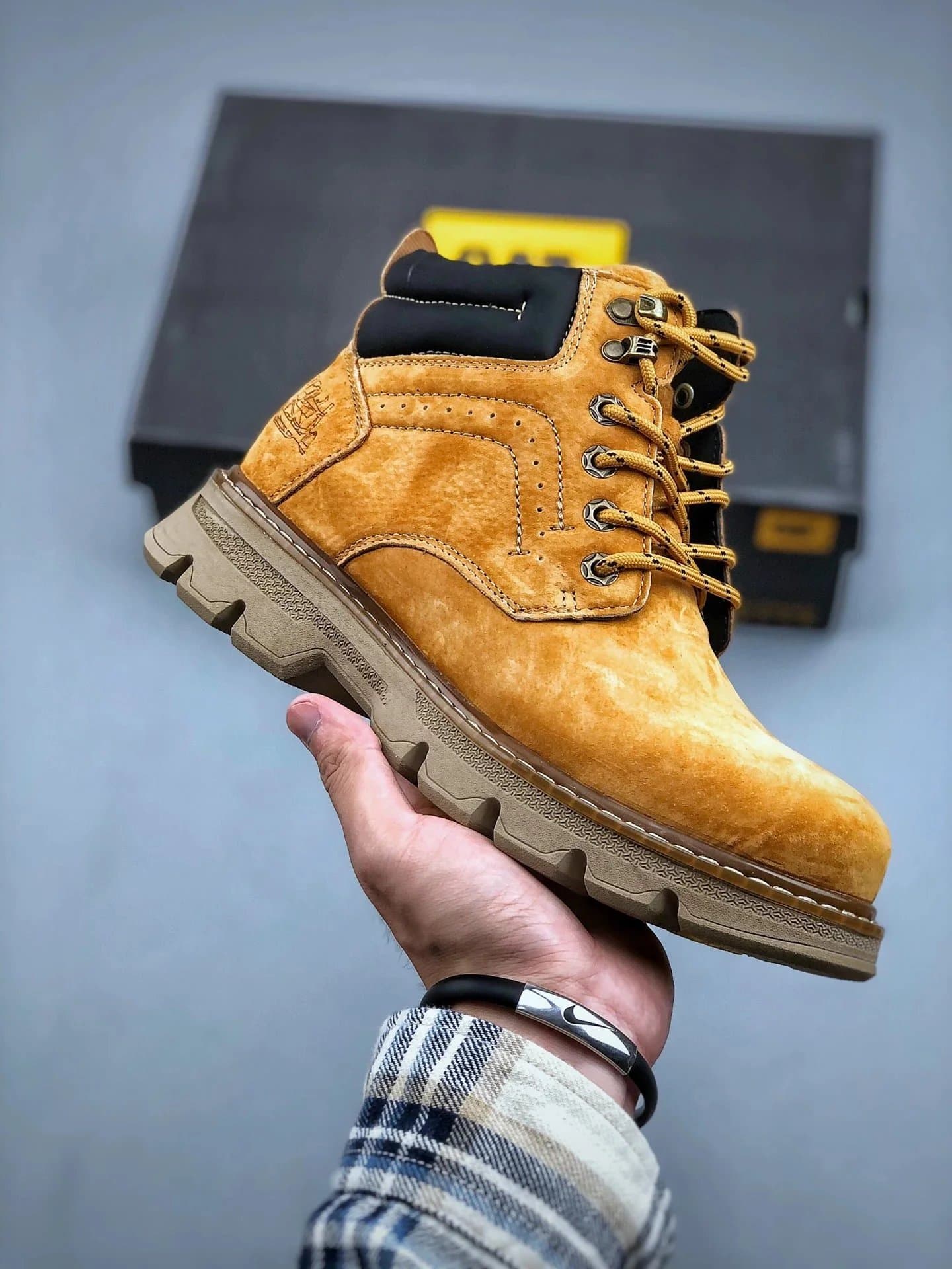 Dr. Martens Work Boot Wheat Suede