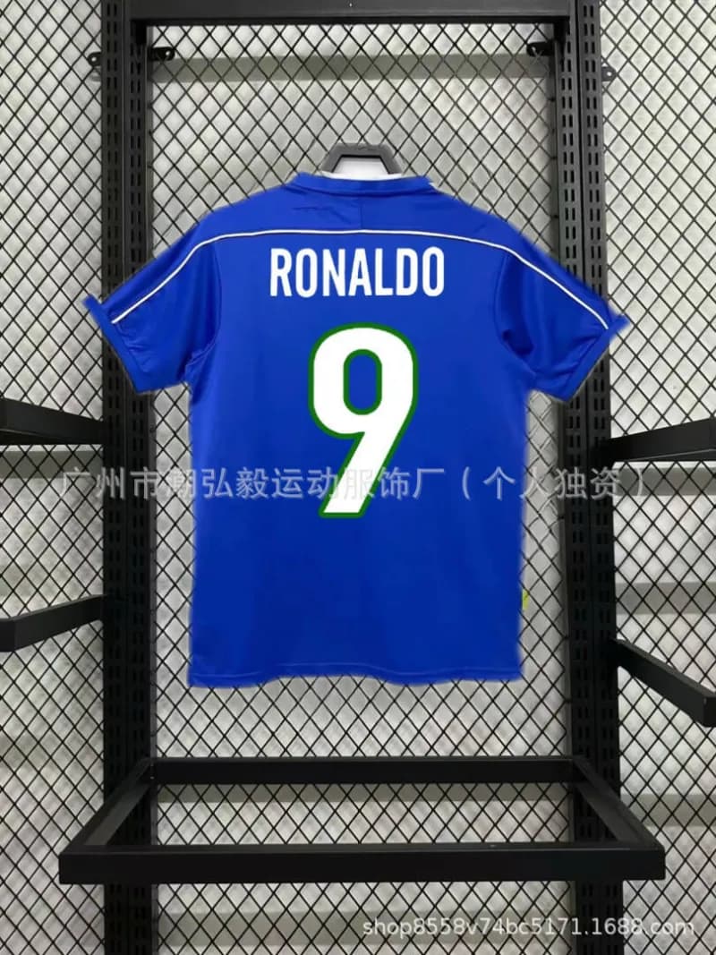 Reebok Sporting CP Home Jersey C. Ronaldo #28 — 1998巴西客场9号