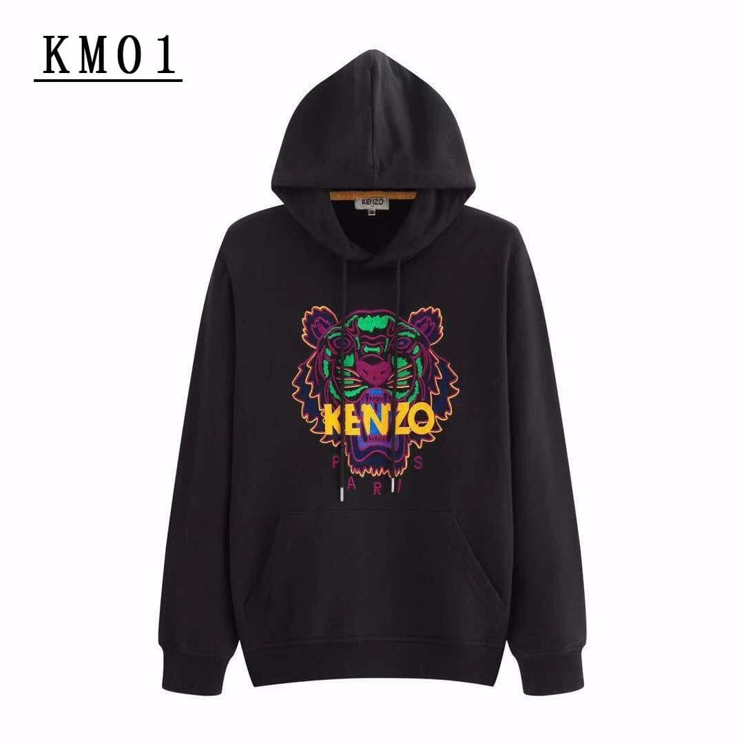Kenzo Tiger Sweatshirt Embroidered Logo — KC-60