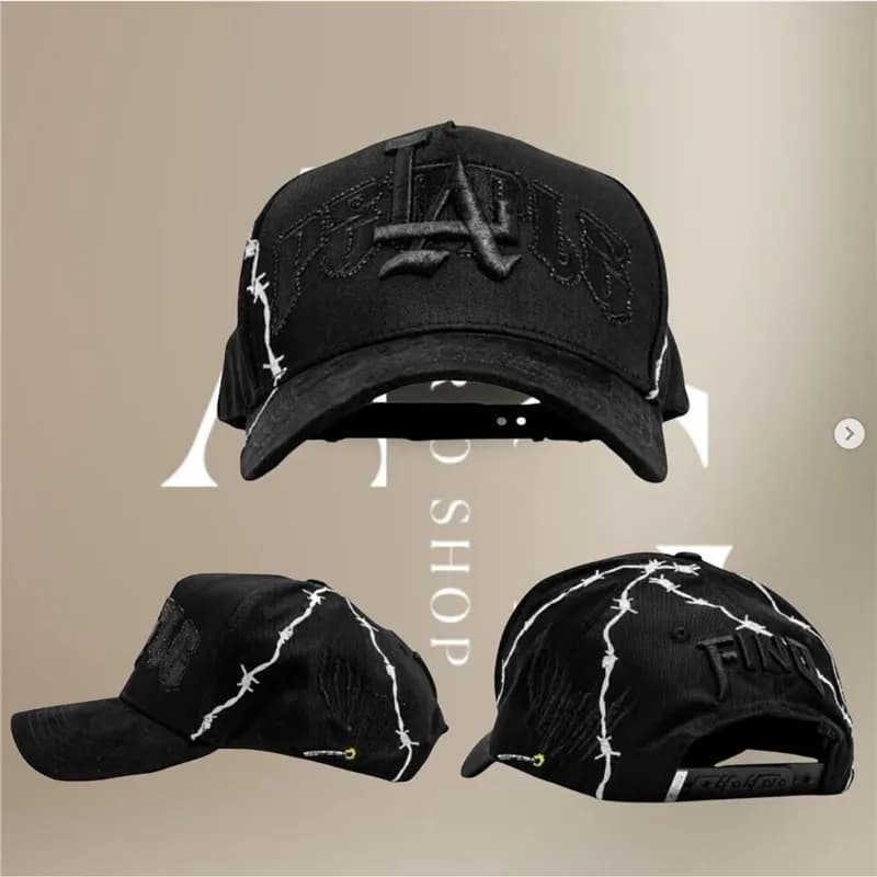 Takashi Murakami × Fragment Design Cap Flower Embroidery — 款式88