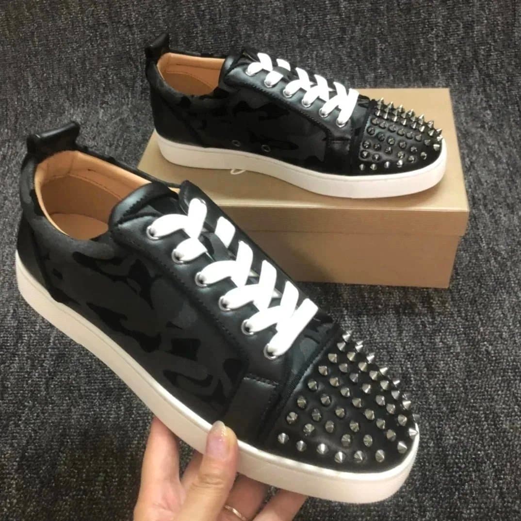 Christian Louboutin Louis Spikes Studded Leather — 10