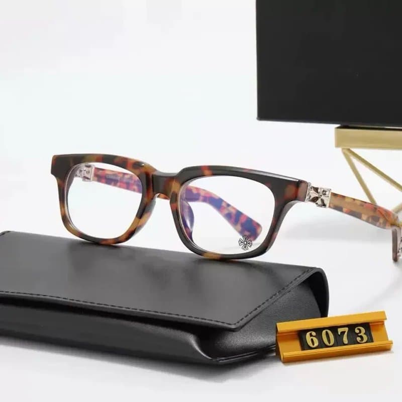 Chrome Hearts Optical Glasses Cross Logo — c38