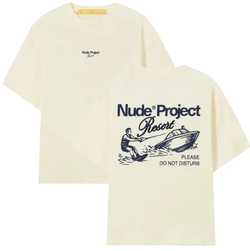 Nude Project Resort Tee Boat Graphic