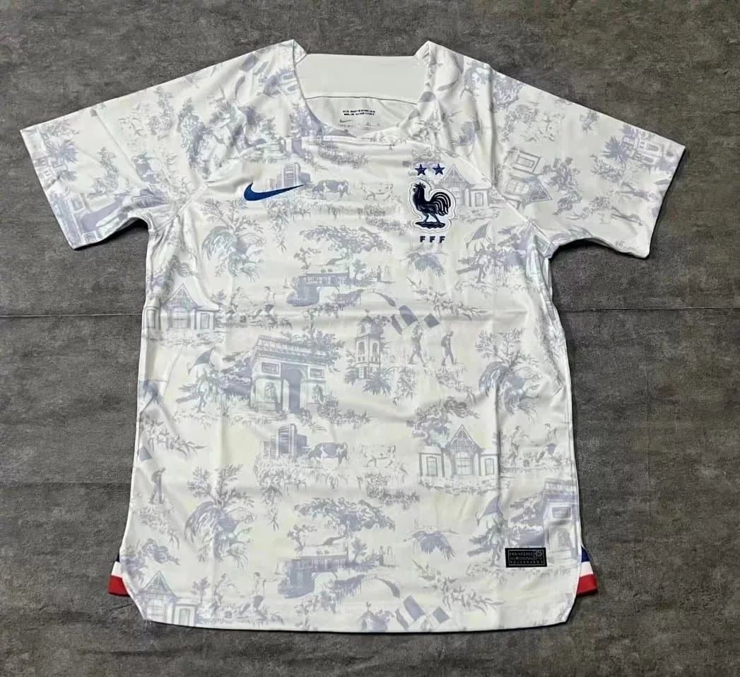 Nike France Home Jersey Toile de Jouy Print