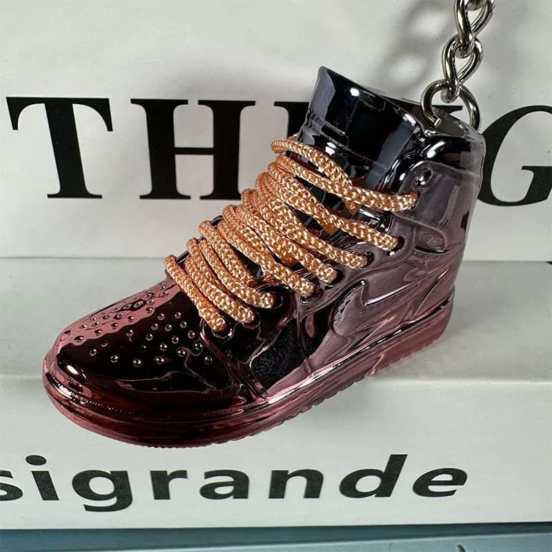 Air Jordan 1 High Metallic Red Keychain