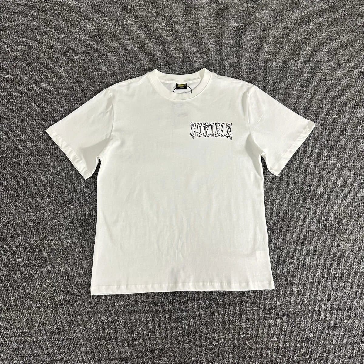 Corteiz Logo Tee Red Script — 31