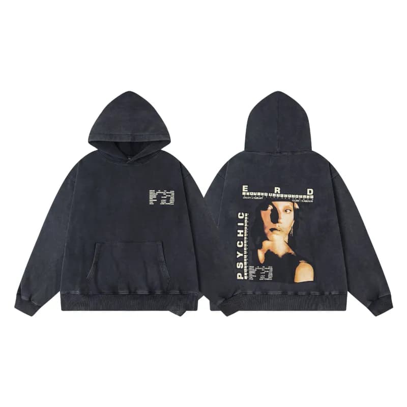 Fear of God Essentials Hoodie Psychic Tour Print