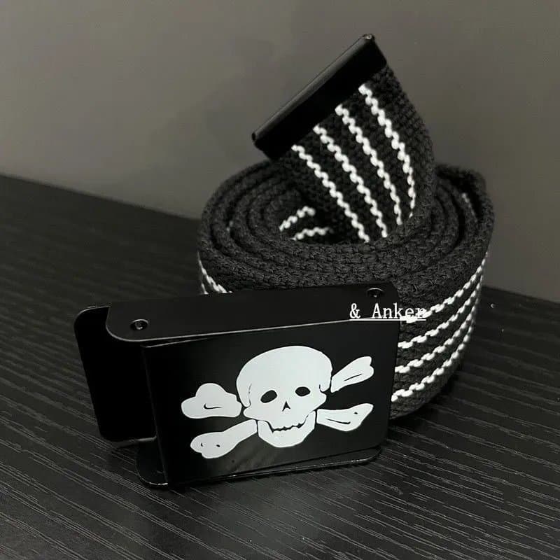 Philipp Plein Skull Belt Pirate Skull