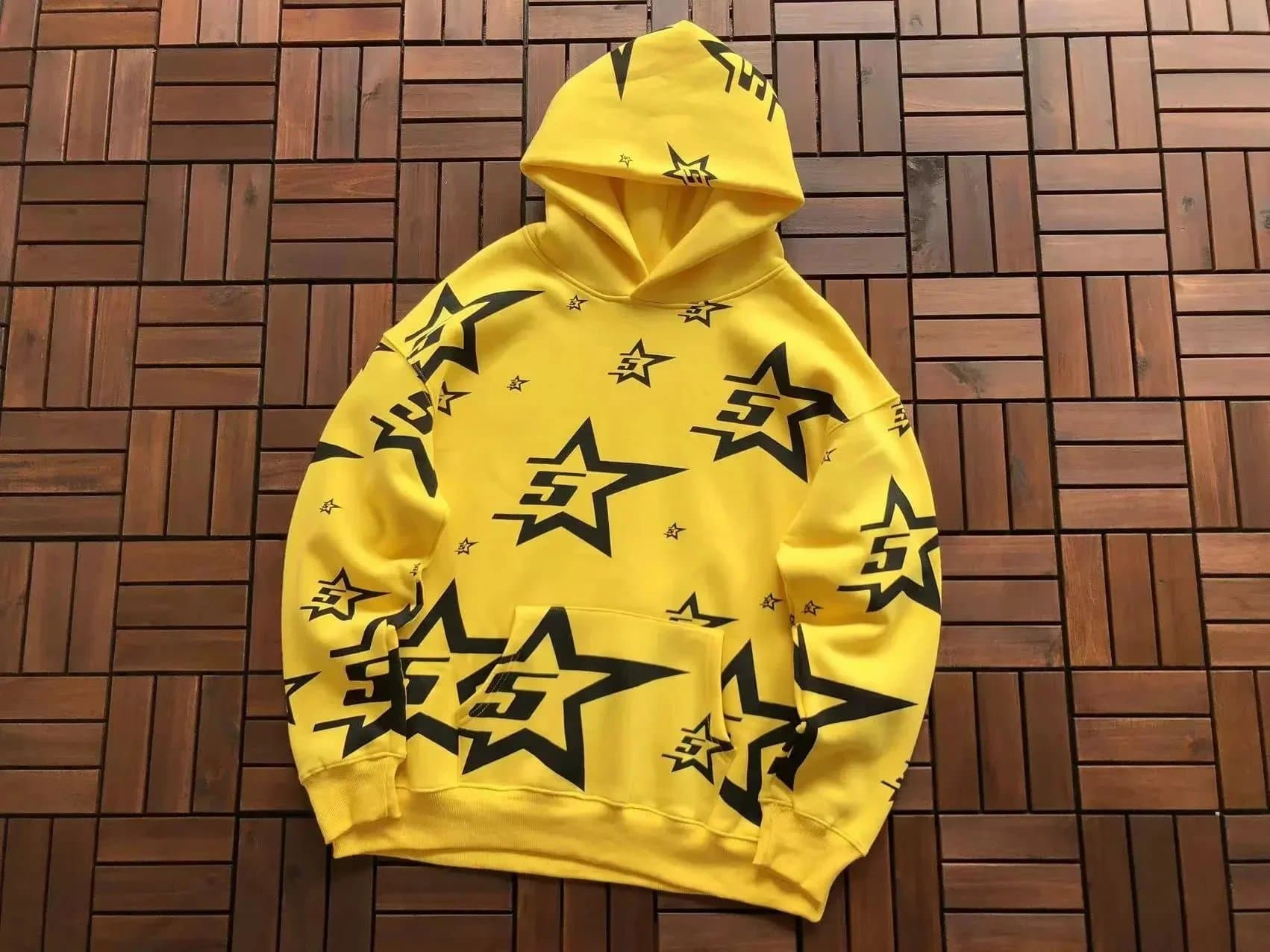Fear of God Essentials Hooded Sweatshirt Star Print — 02