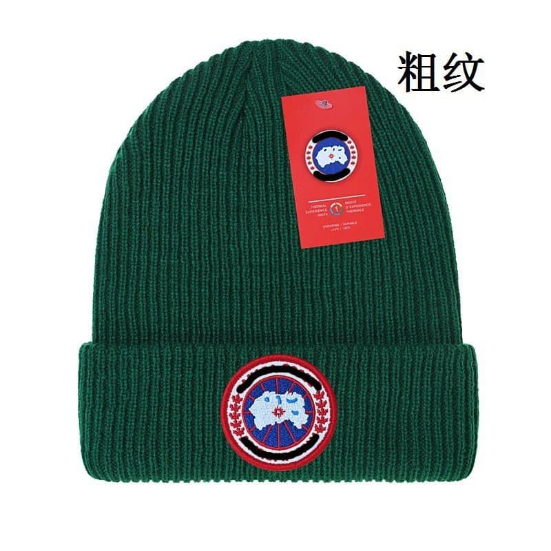 Canada Goose Ribbed Beanie Arctic Program Patch — 均码 · 如图26
