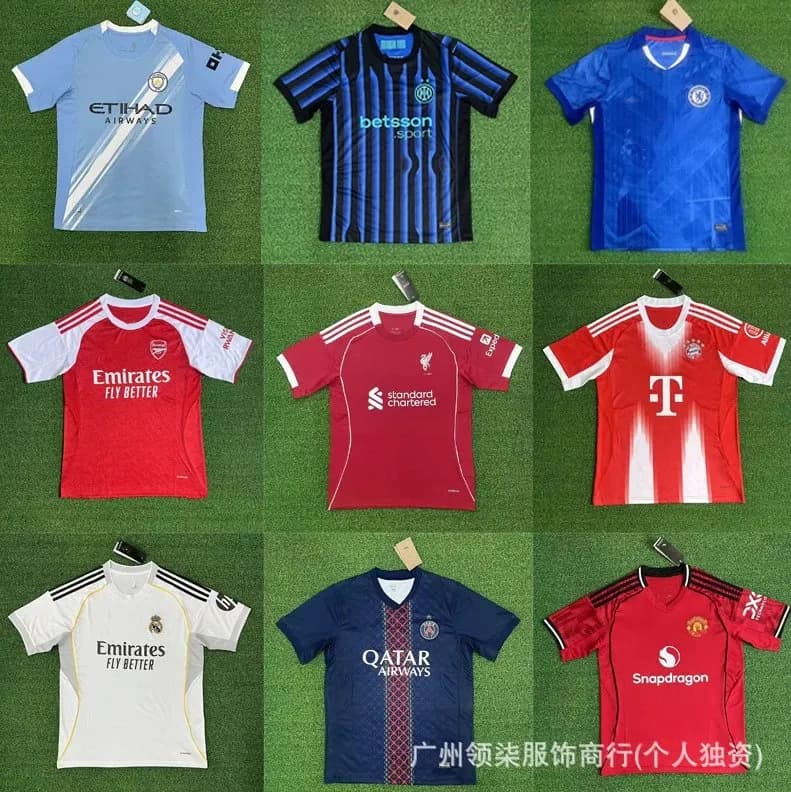 Football Jersey Club Home/Away Third Kits