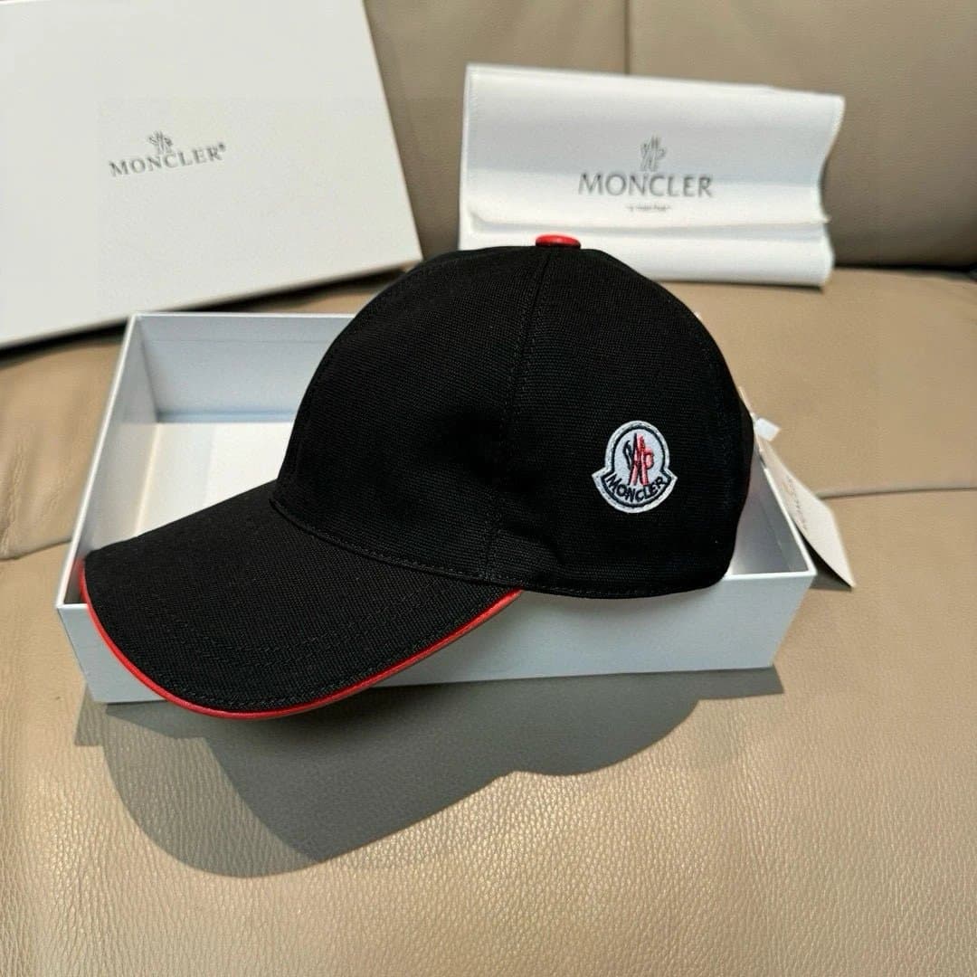 Moncler Baseball Cap Logo Patch