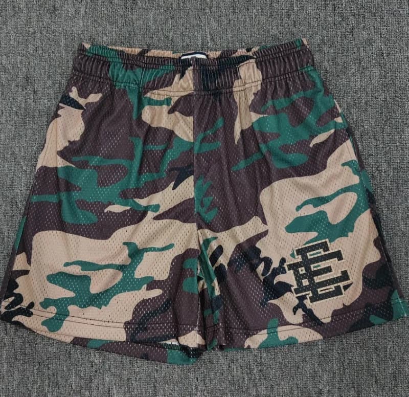 Fear of God Essentials Mesh Shorts Bandana Print — e165