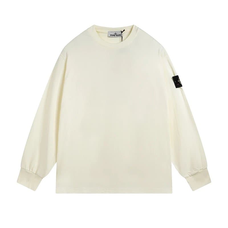 Stone Island Long Sleeve T-Shirt Compass Patch — 5