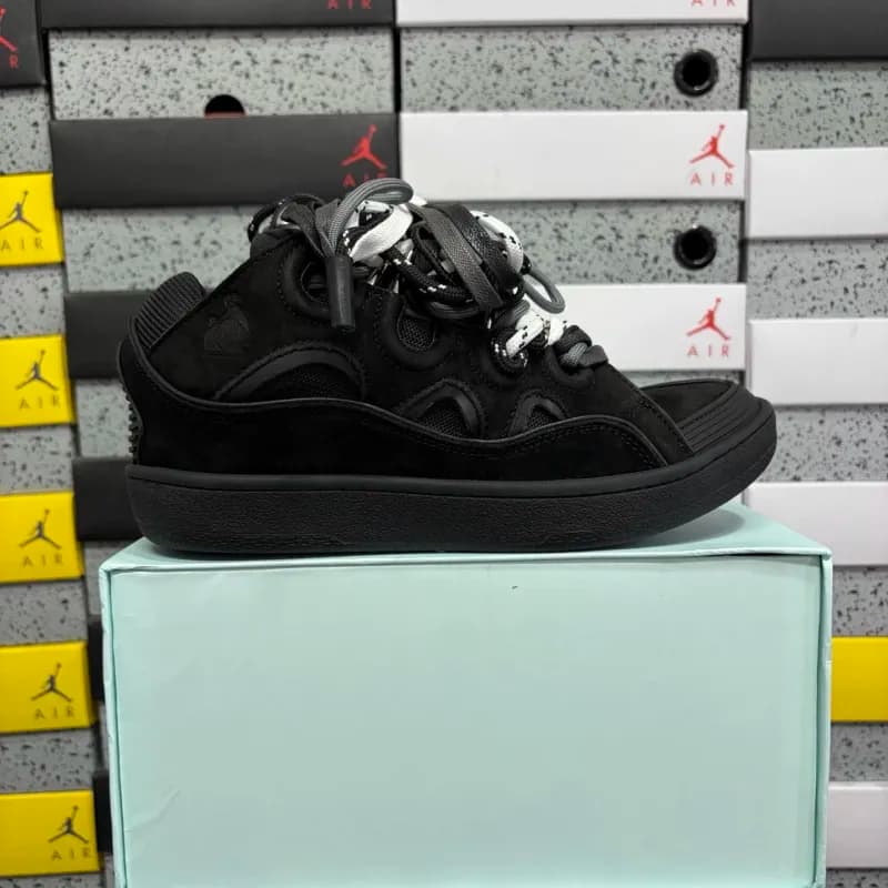 Lanvin Sneaker Zigzag Lace — 织带黑