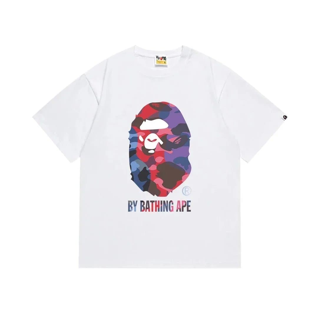 BAPE Graphic Tee Circuit Ape Head — 11