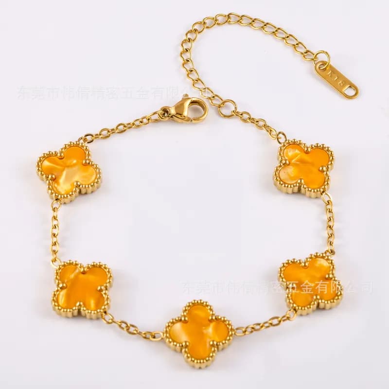 Van Cleef & Arpels Alhambra Bracelet Five Motifs