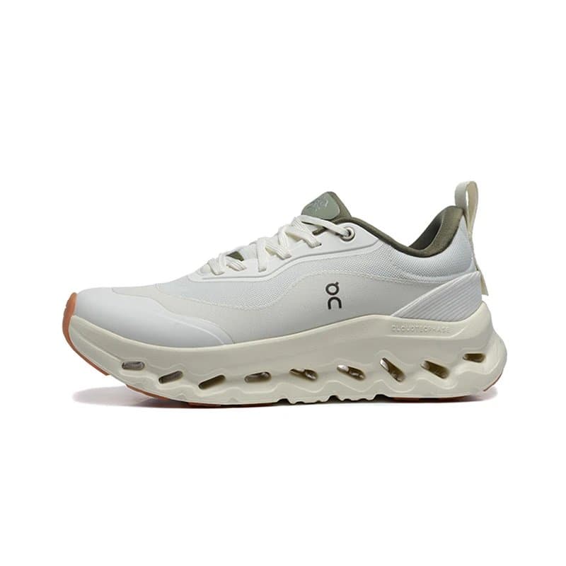 On Cloudmonster Cloudwhite Olive