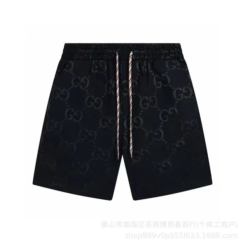 Gucci GG Monogram Shorts Black