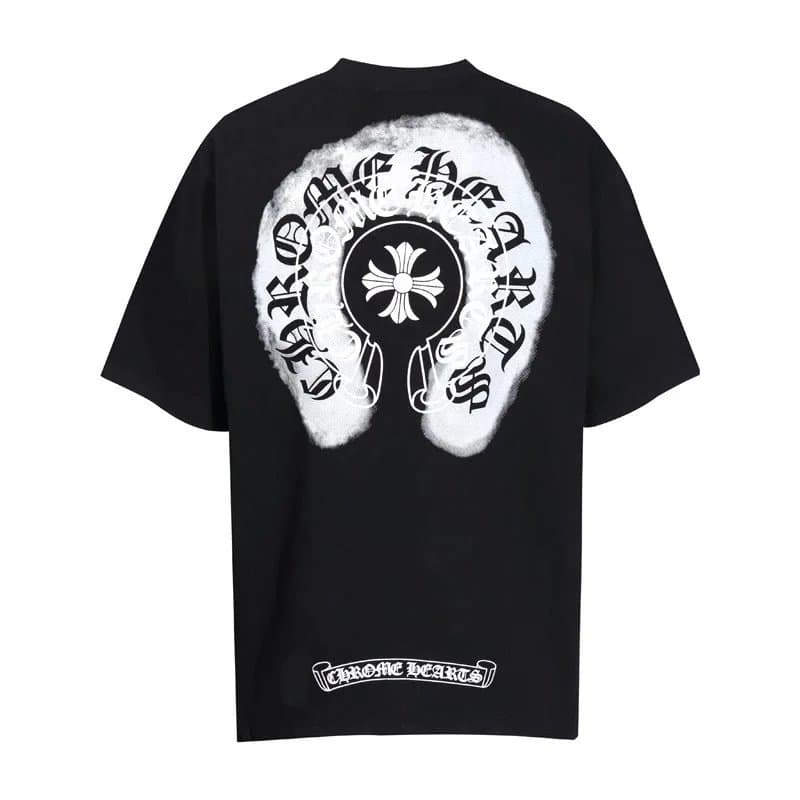 Chrome Hearts Graphic Tee Cross Print — 6028黑
