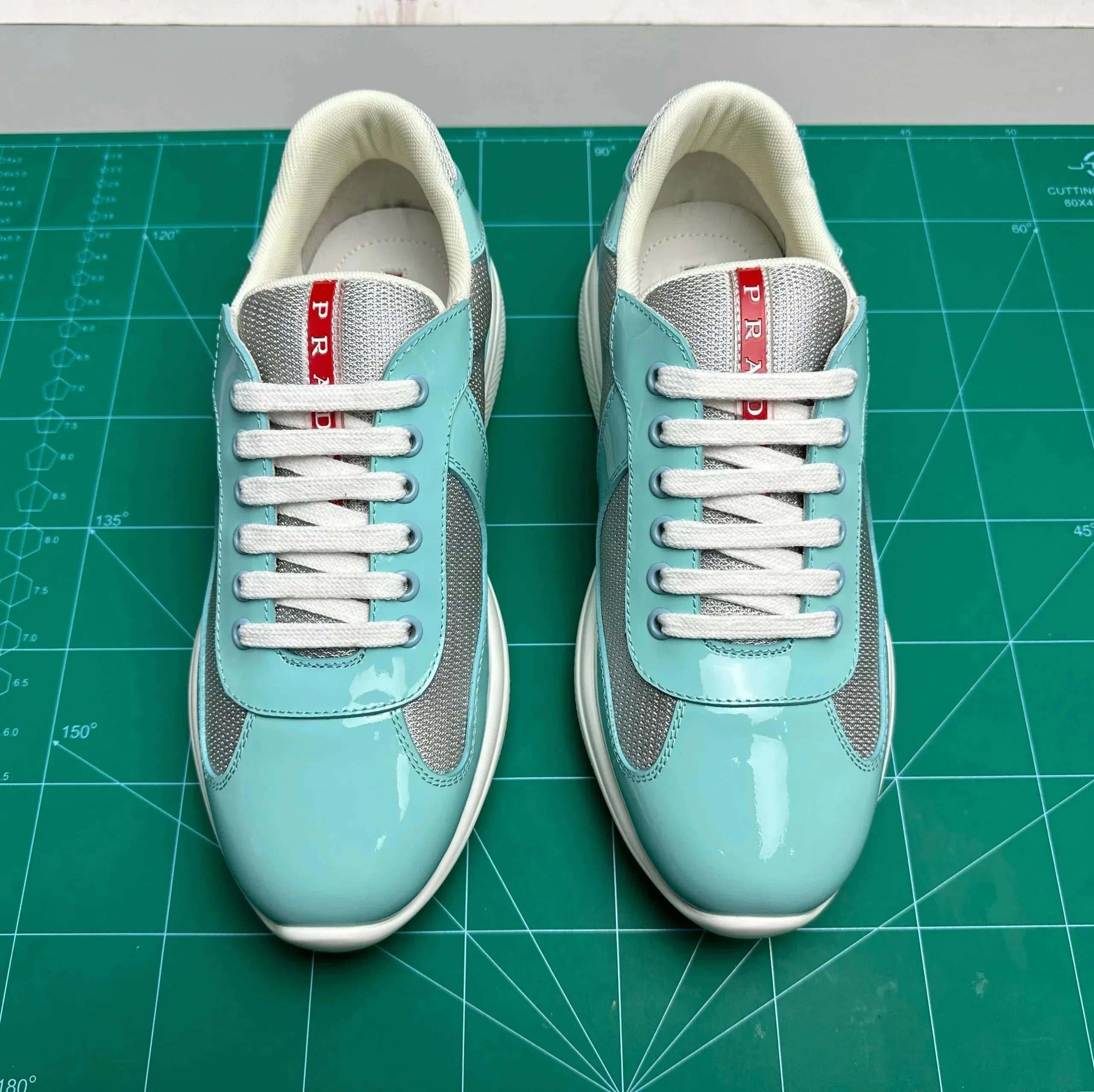 Prada Linea Rossa Sneaker Mint Green — X1 Prada蒂芙尼绿