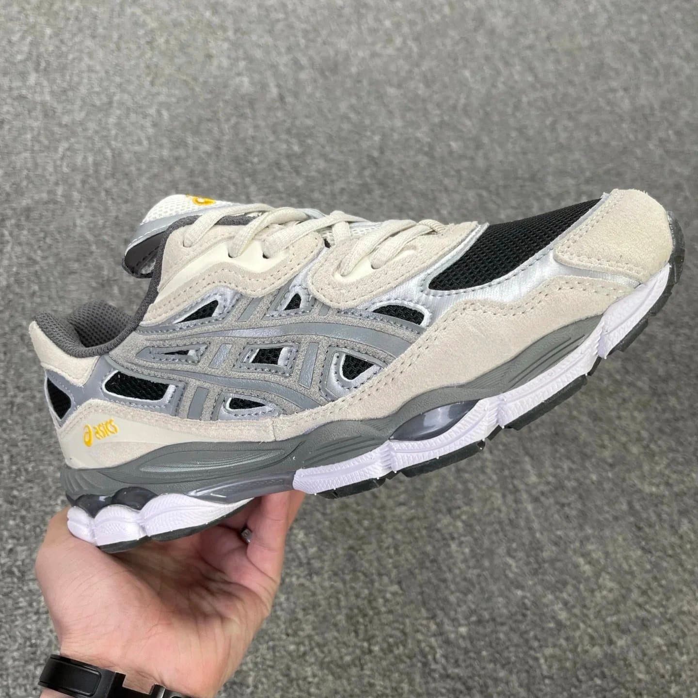 Asics Gel-1130 Pink Silver — 1201A789-001 灰黑 · PE版本