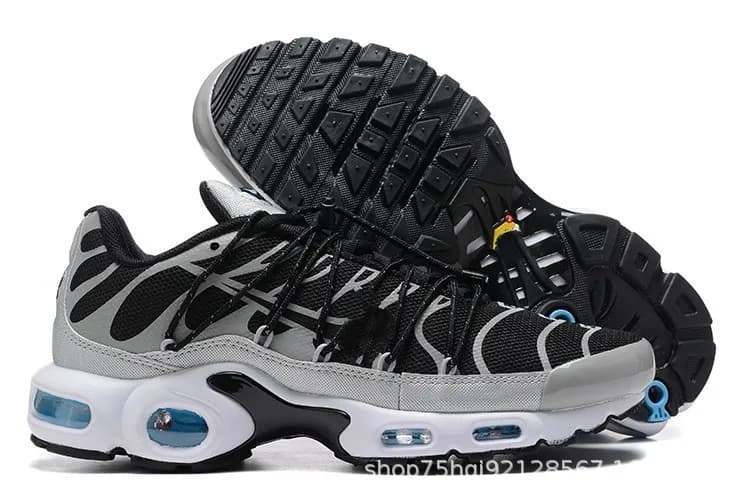 Nike Air Max Plus White Red — 黑灰蓝