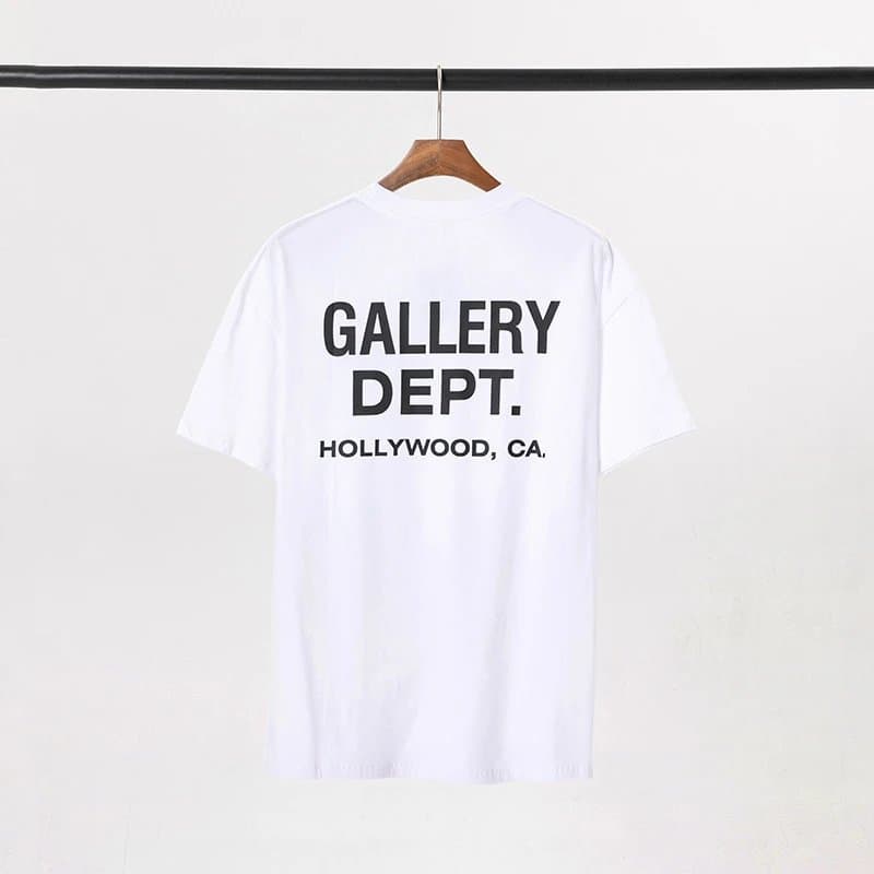 Graphic Tee Gallery Dept. Back Print — 970# White