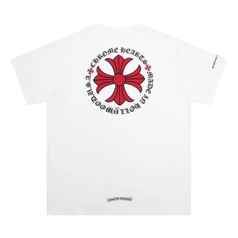 Chrome Hearts T-Shirt Five Crosses Back — 9
