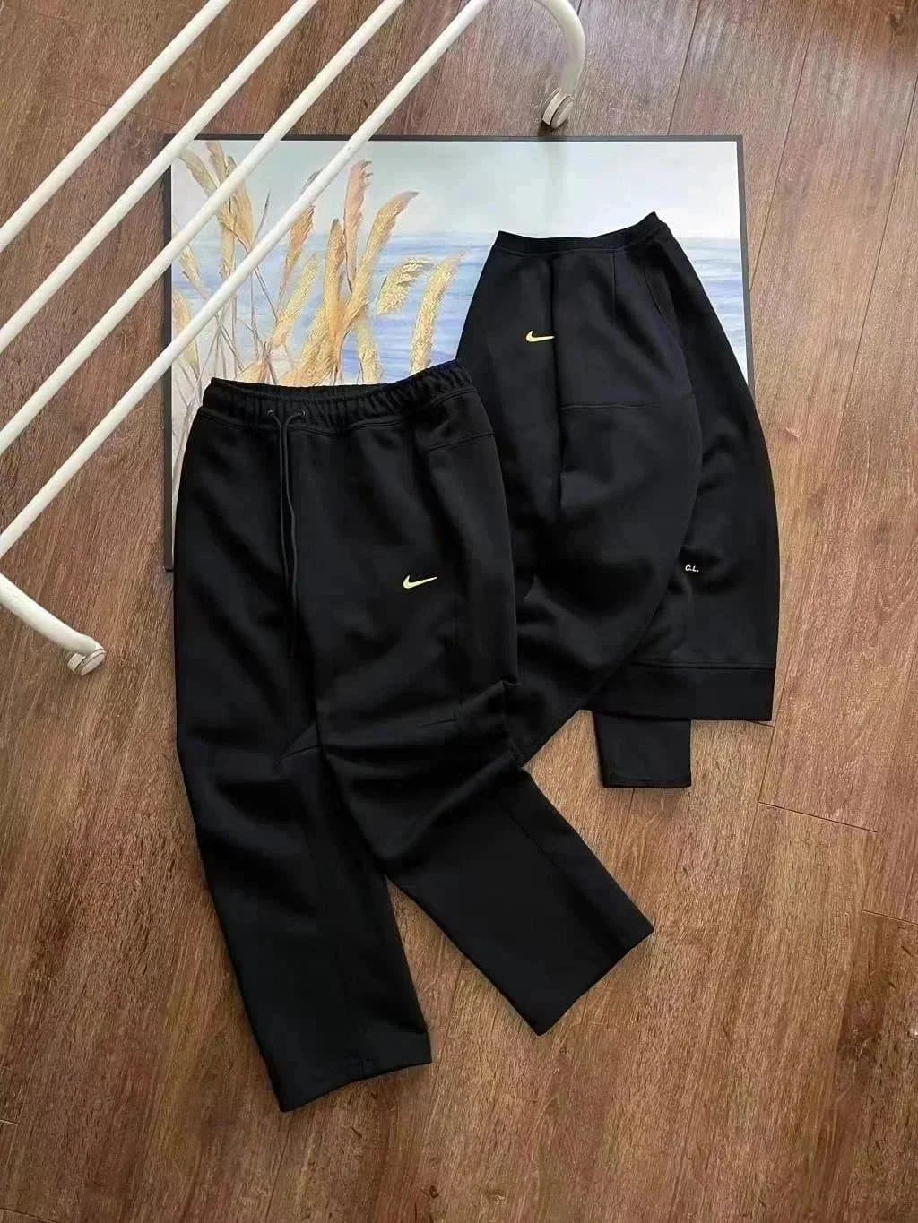 Nike Track Pants Gold Swoosh
