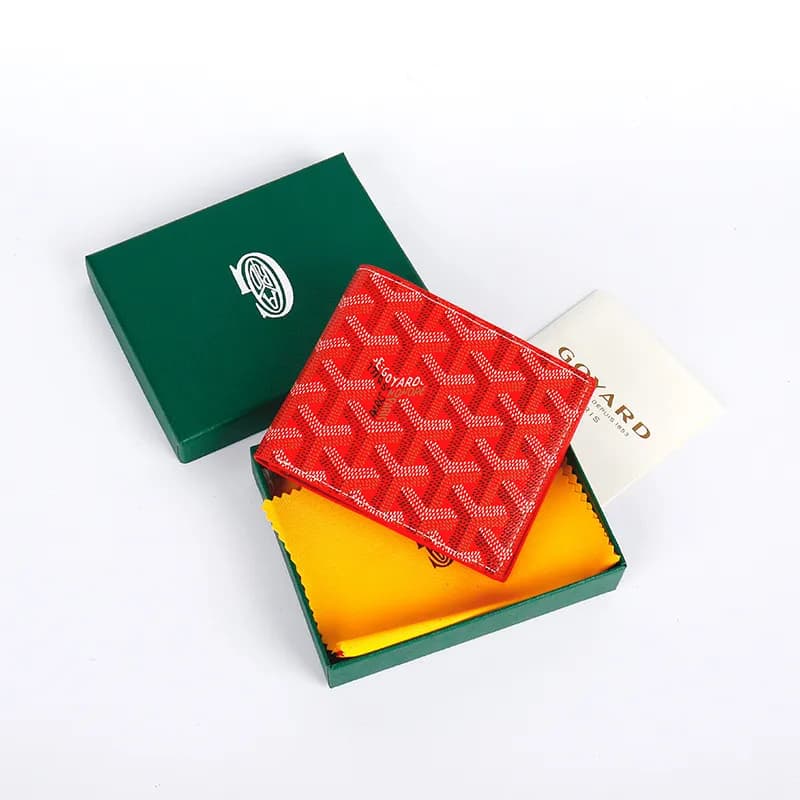 Goyard Saint Louis Wallet Goyardine Canvas