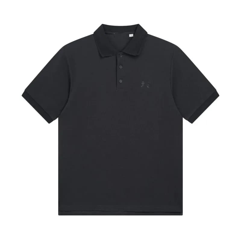 Balenciaga Polo Shirt Embroidered Logo — 6204宝蓝