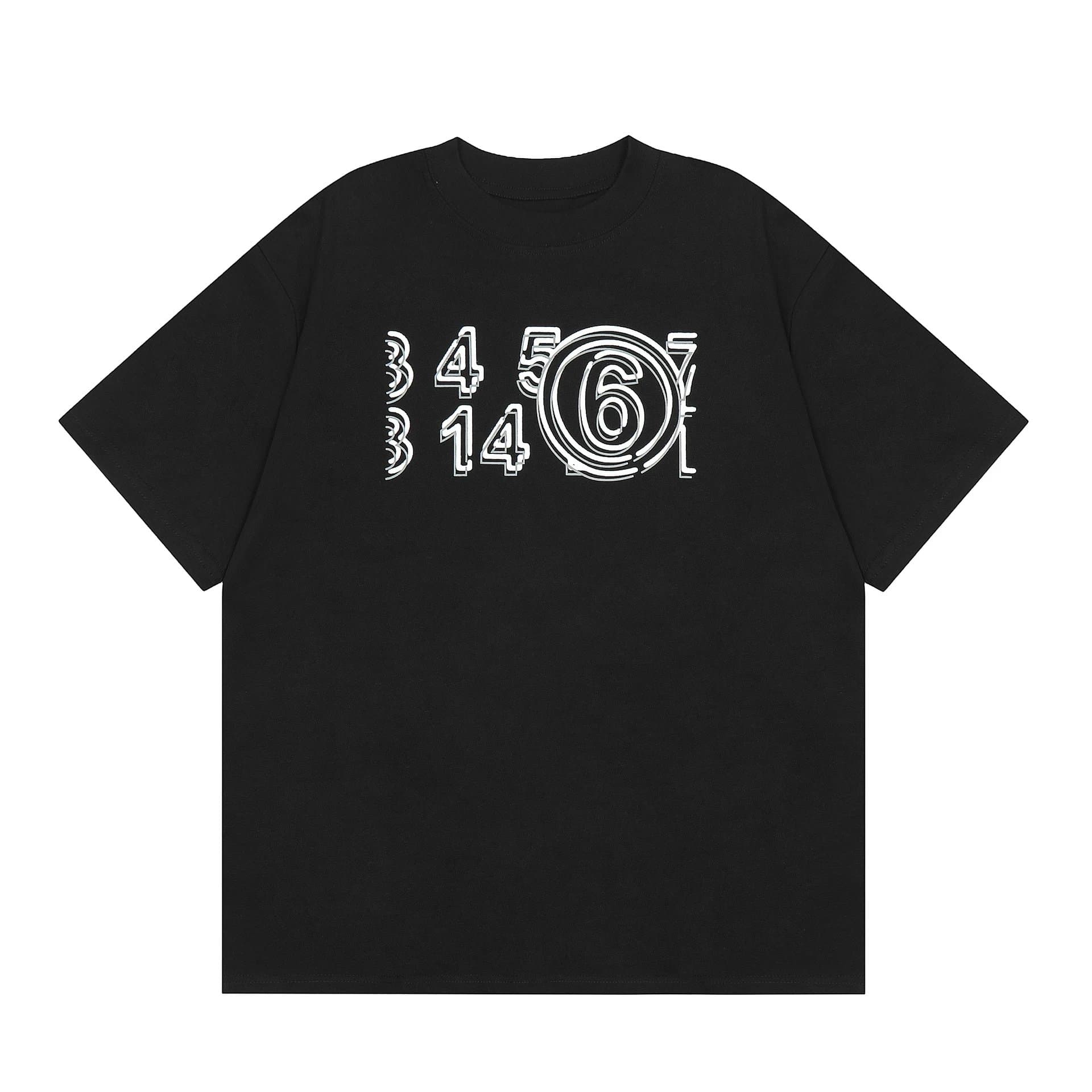 Maison Margiela Numbered Logo Tee Numeric Print — 13