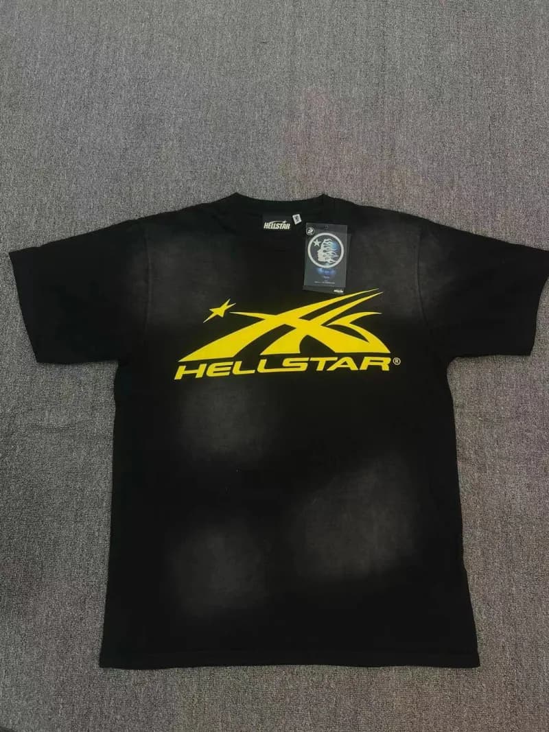 Hellstar Graphic Tee Alien Face Print — 49