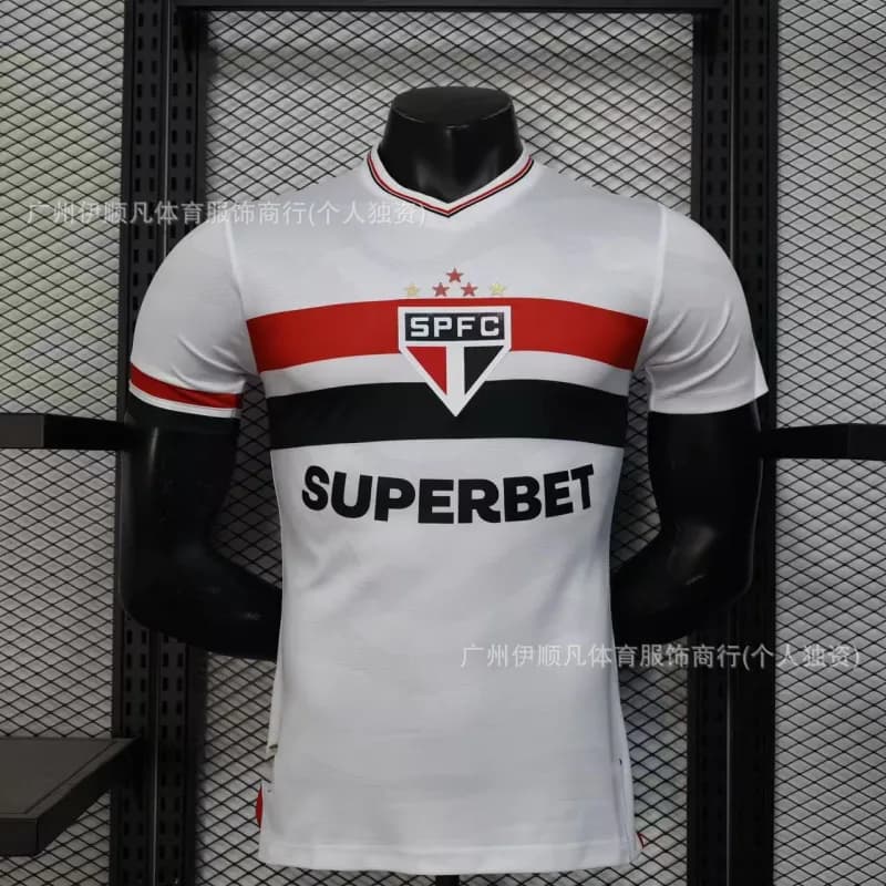 SPFC Home Jersey Superbet Sponsor