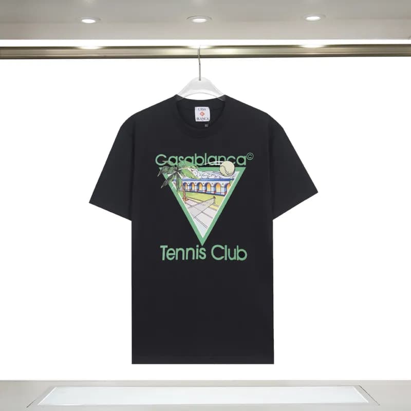 Prada Cotton T-Shirt Triangle Logo Pocket — 895 black