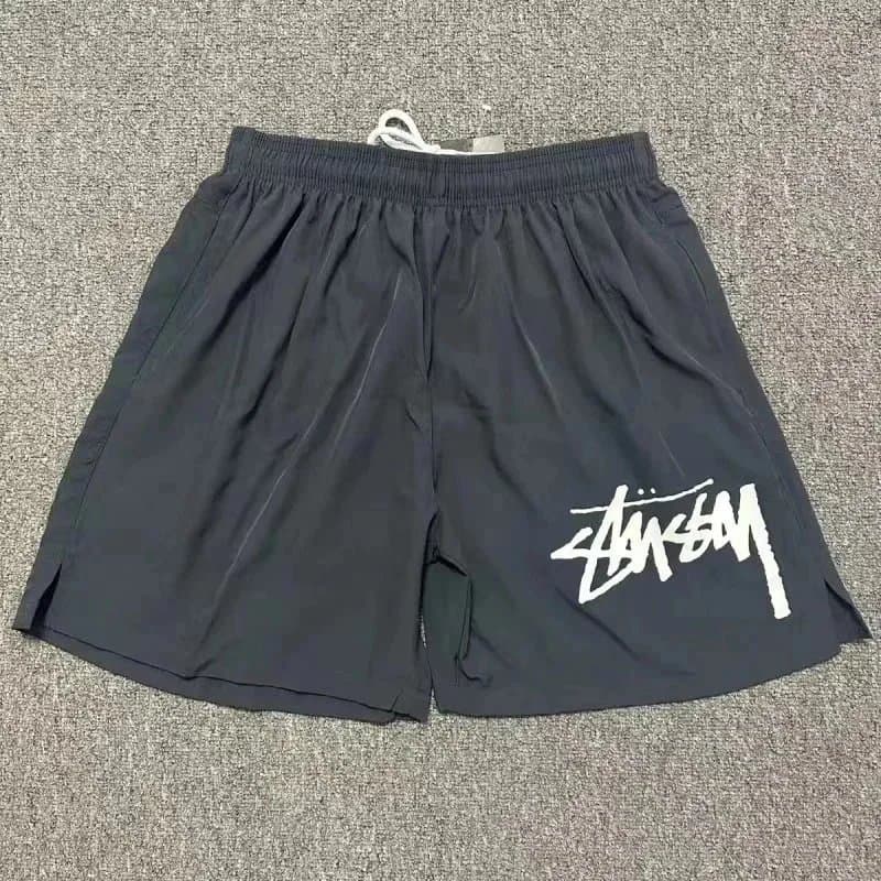 Stüssy Logo Shorts White Graffiti Logo