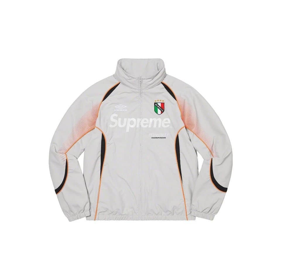 Supreme Track Jacket Ducati Shell — 068灰色/外套