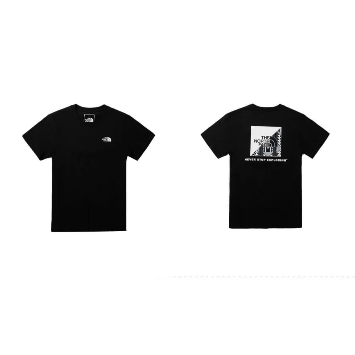 The North Face Short-Sleeve Tee Never Stop Exploring — 31-黑色244