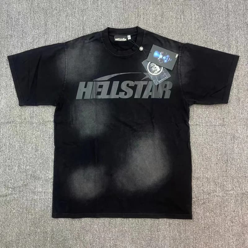 Hellstar Graphic Tee Alien Face Print — 57