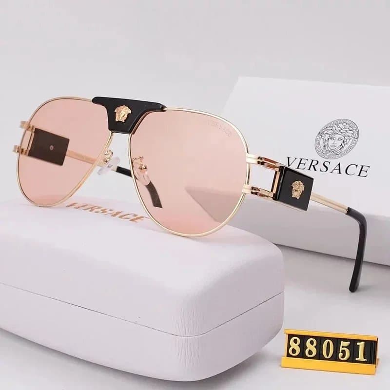 Versace C2 Sunglasses Black/Blue — 060143010-19