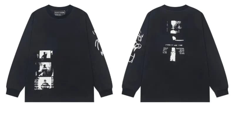 Gallery Dept. Long Sleeve Tee Eternity and Time Print