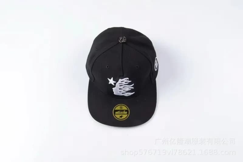 Hellstar Snapback Cap Flame Logo — 12