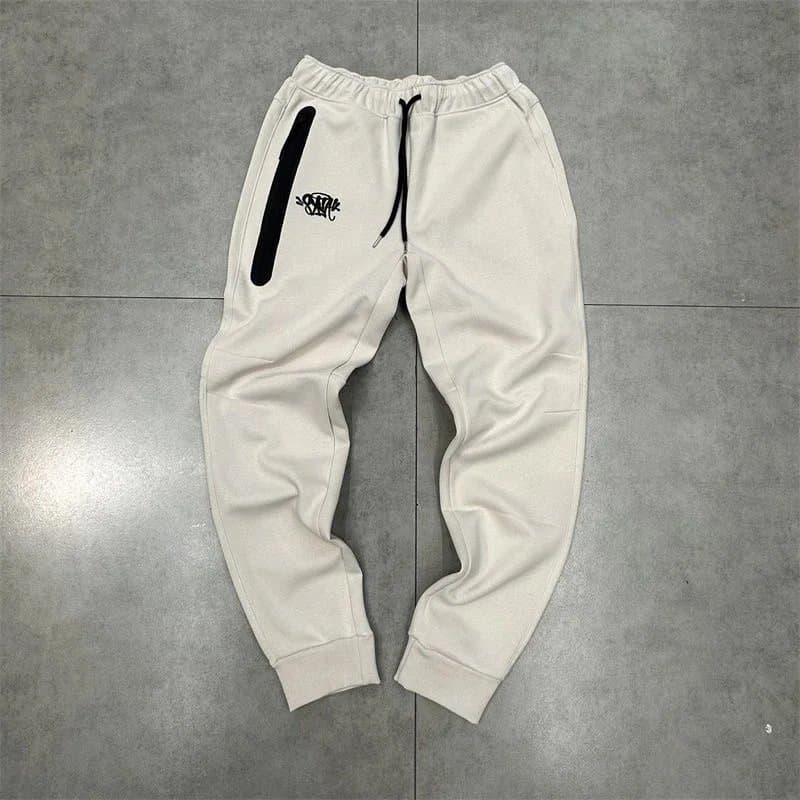 Travis Scott Joggers Black Logo