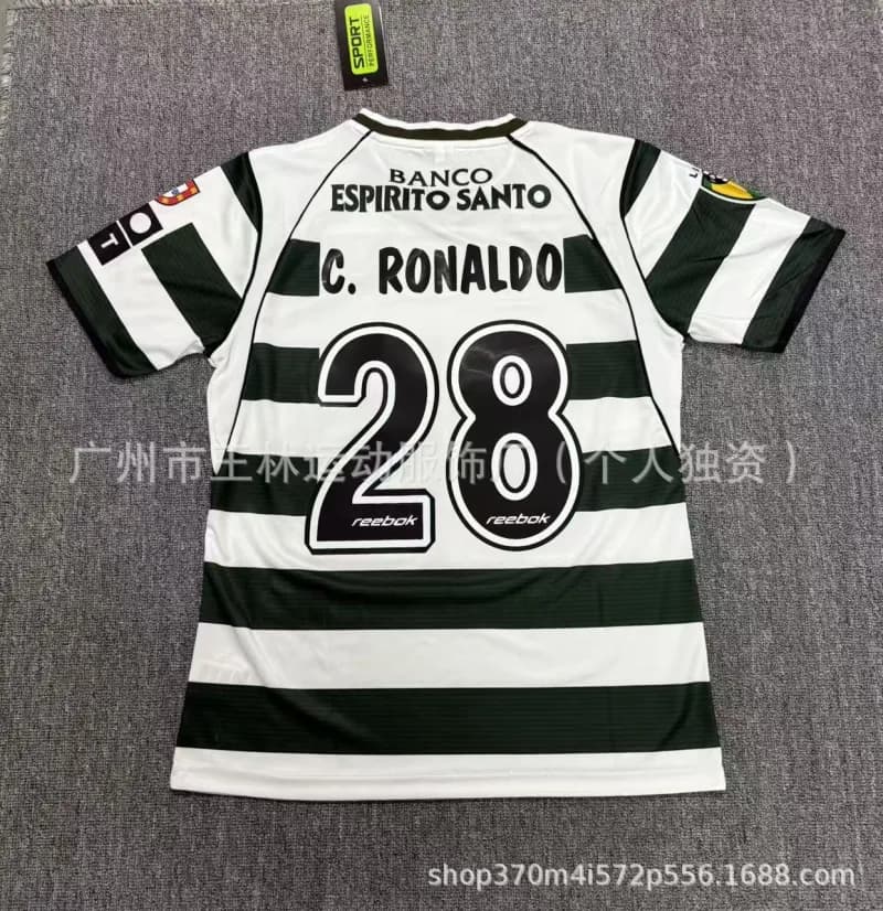 Reebok Soccer Jersey C. Ronaldo 28