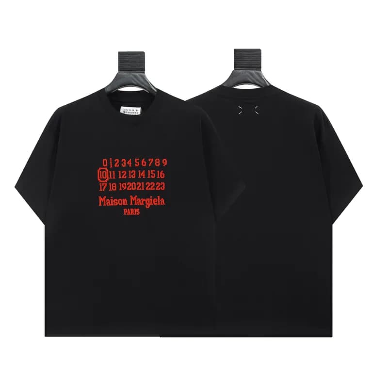 Maison Margiela Oversized T-Shirt Number Print