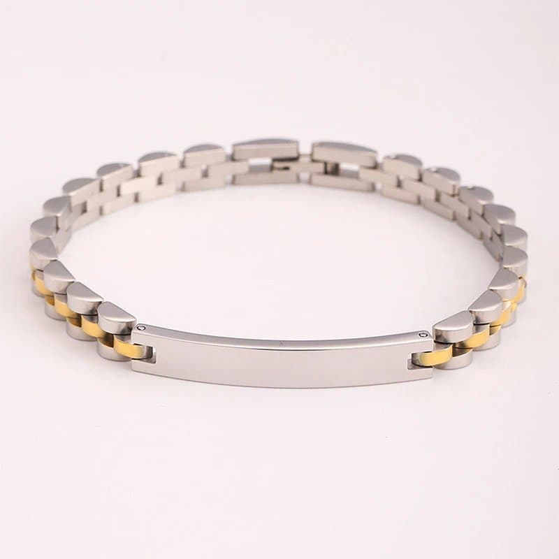 Chrome Hearts Link Bracelet Two-Tone